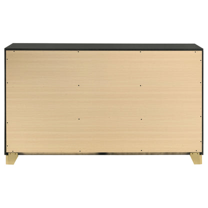 Winslow 6-drawer Dresser Black