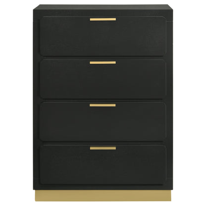 Winslow 4-drawer Bedroom Chest Black