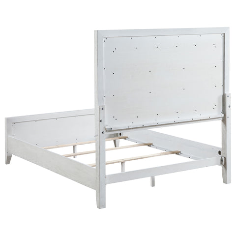 Marie 5-piece Eastern King Bedroom Set Distressed WhiteDistressed White