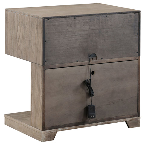 Cruiser 5-piece California King Bedroom Set Barley BrownBarley Brown