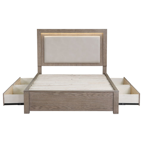 Cruiser 5-piece Queen Bedroom Set Barley BrownBarley Brown