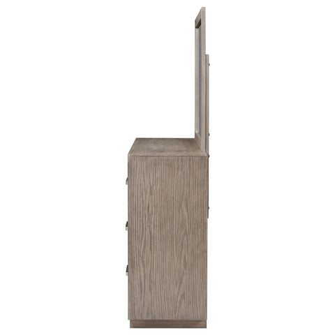 Cruiser 6-drawer Dresser and Mirror Barley BrownBarley Brown