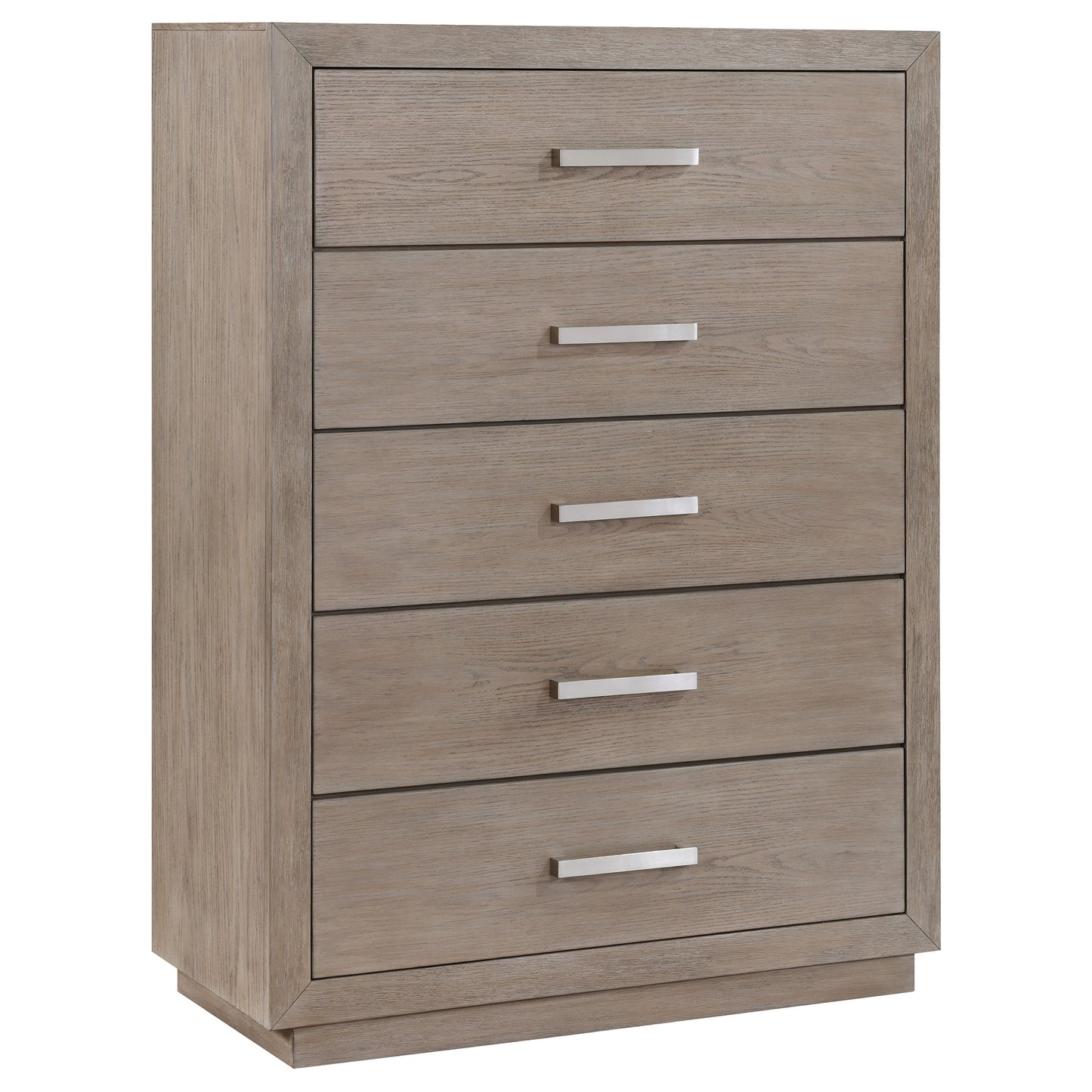 cruiser 5-drawer bedroom chest barley brownbarley brown