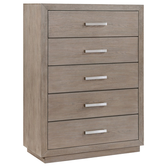 Cruiser 5-drawer Bedroom Chest Barley BrownBarley Brown
