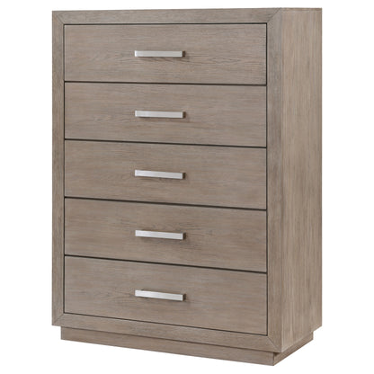 Cruiser 5-drawer Bedroom Chest Barley BrownBarley Brown