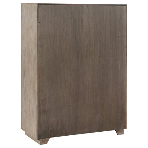 Cruiser 5-drawer Bedroom Chest Barley BrownBarley Brown
