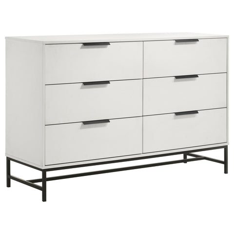 Jones 4-piece California King Bedroom Set WhiteWhite