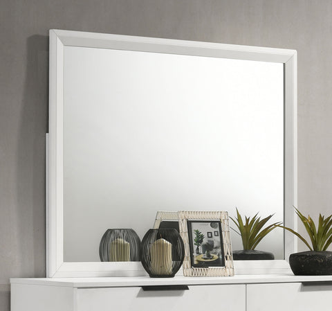 Jones Dresser Mirror WhiteWhite