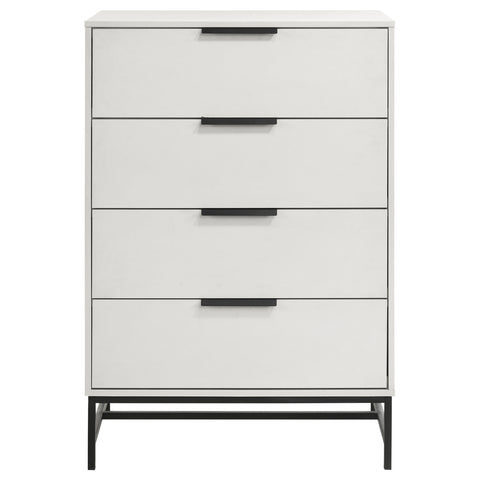 Jones 4-drawer Bedroom Chest WhiteWhite