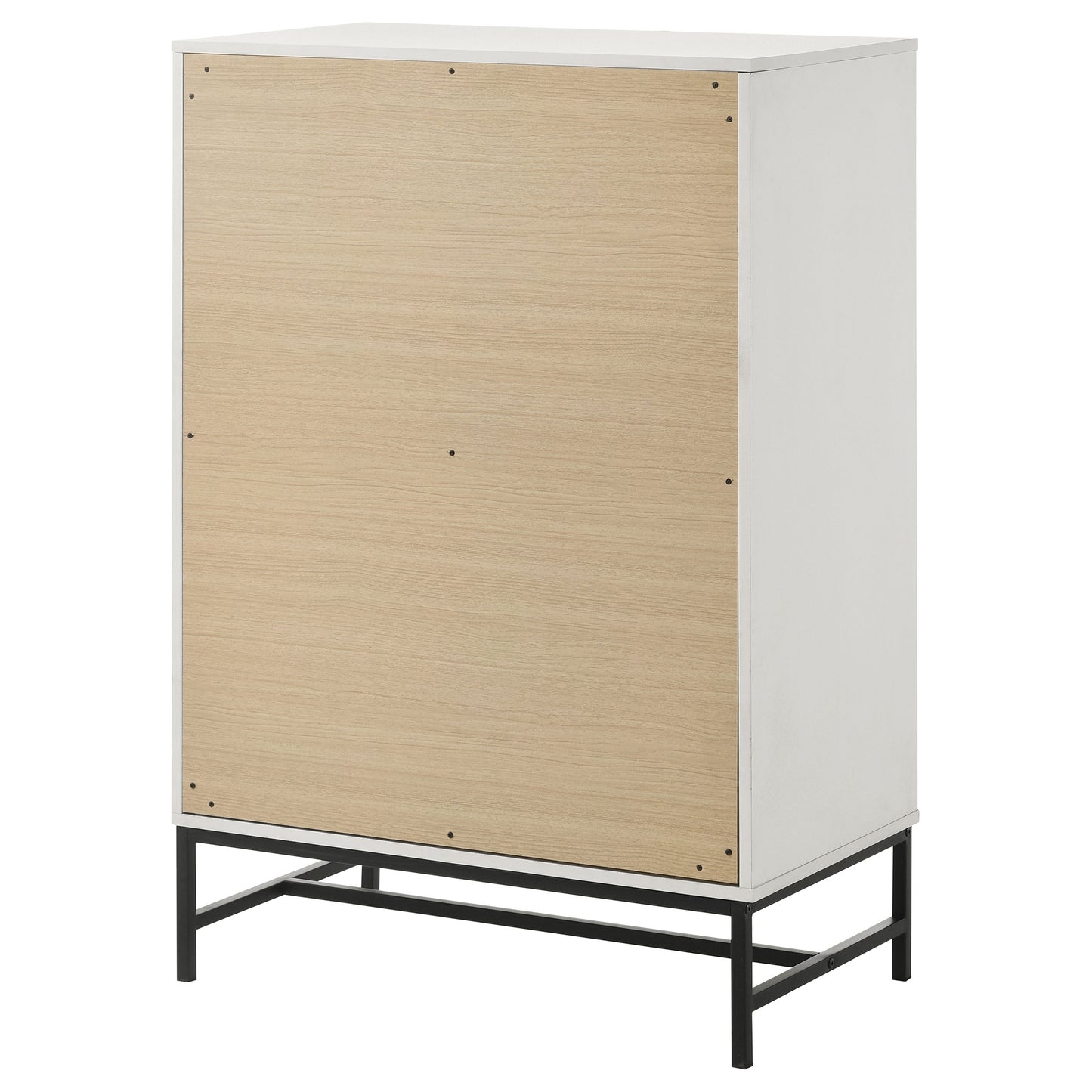 sidney 4-drawer bedroom chest white