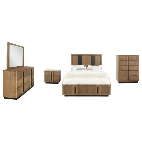 Norwood 5-piece Eastern King Bedroom Set Ash BrownAsh Brown