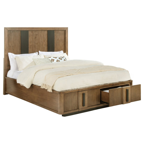 Norwood 2-drawer California King Storage Bed Ash BrownAsh Brown