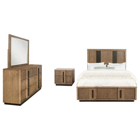 Norwood 4-piece Queen Bedroom Set Ash BrownAsh Brown