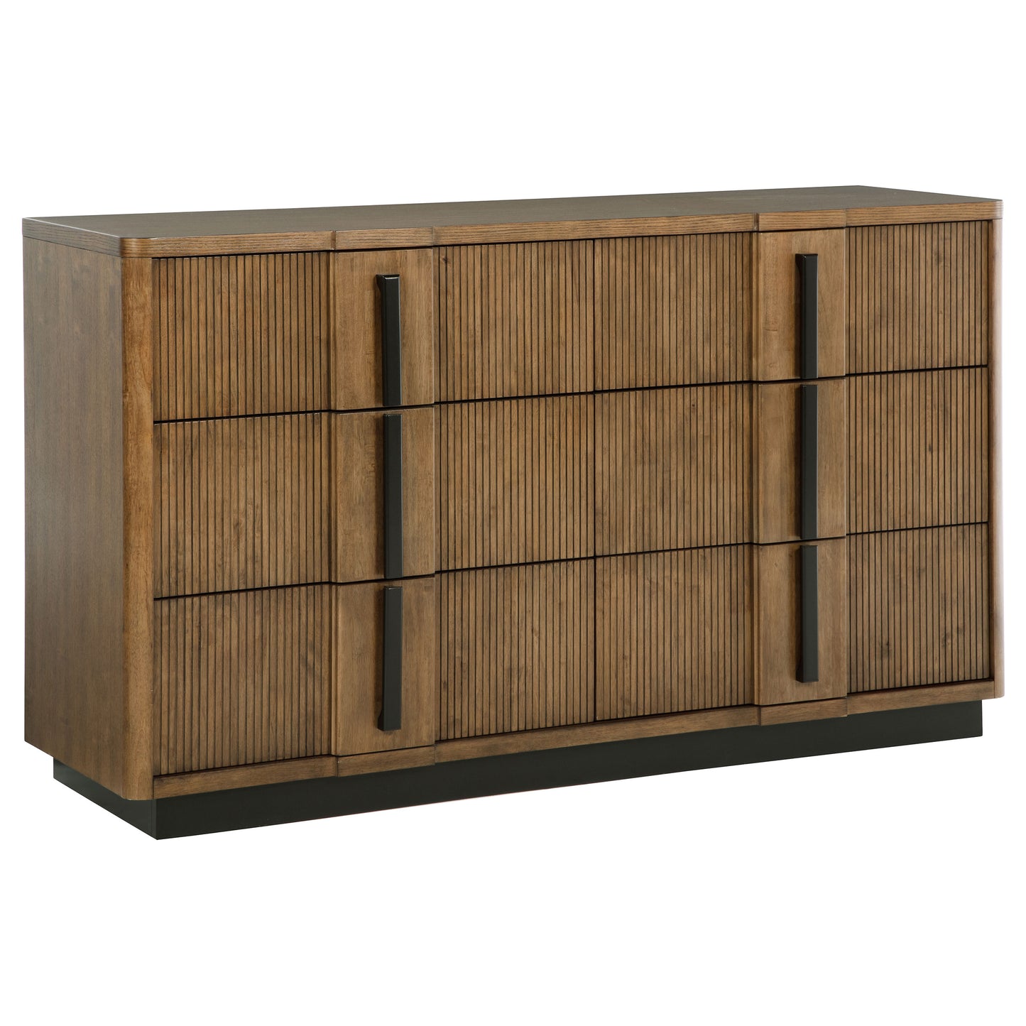 norwood 6-drawer dresser cabinet ash brownash brown