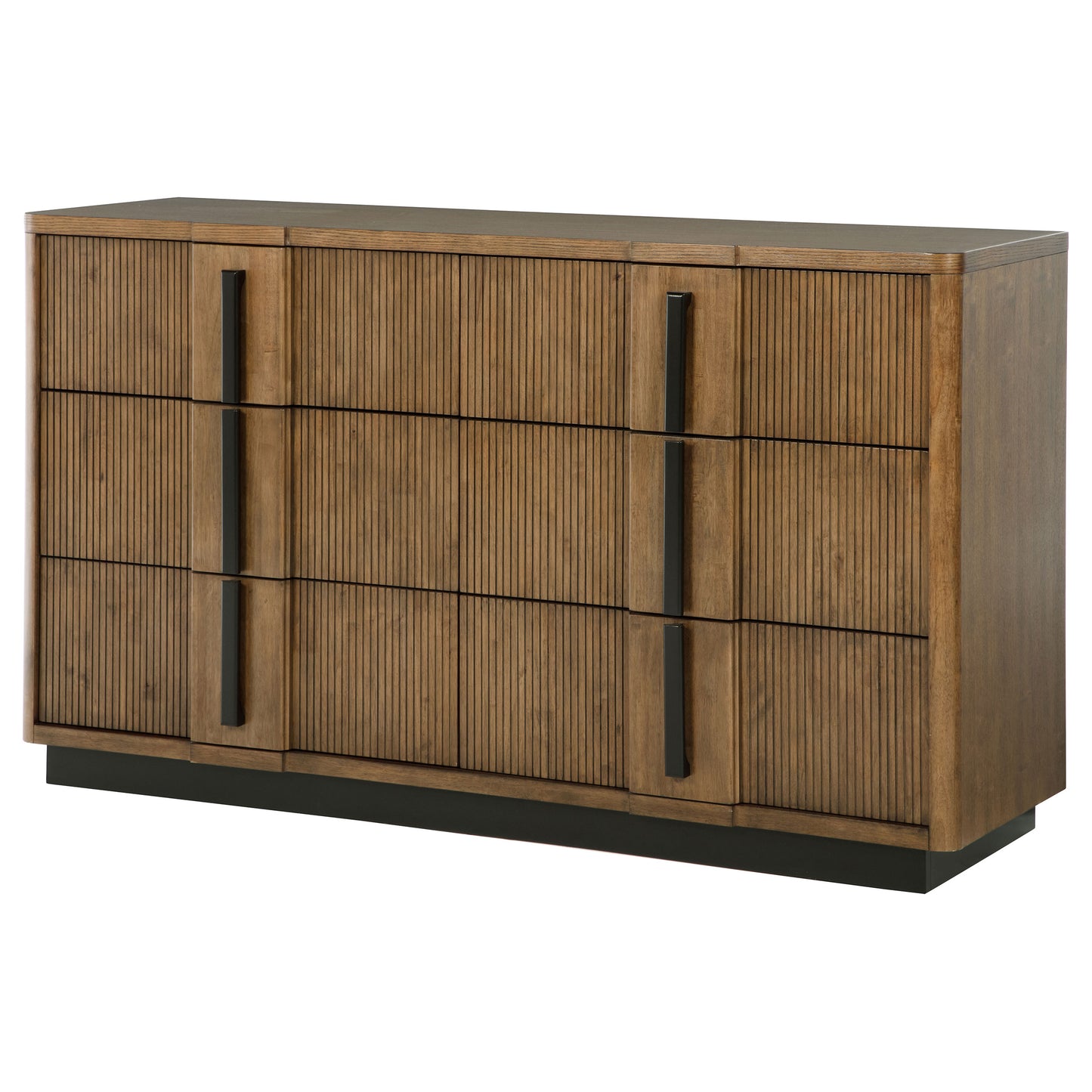 norwood 6-drawer dresser cabinet ash brownash brown