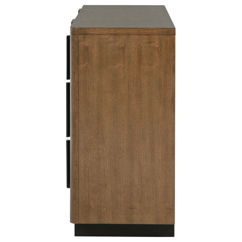Norwood 6-drawer Dresser Cabinet Ash BrownAsh Brown