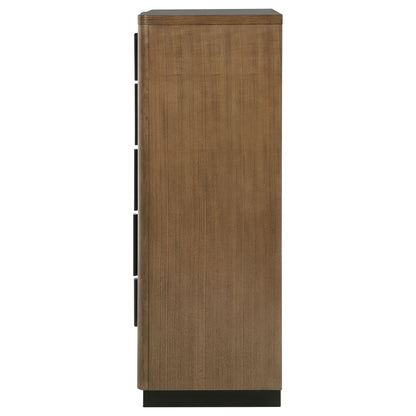 Norwood 5-drawer Chest of Drawers Ash BrownAsh Brown
