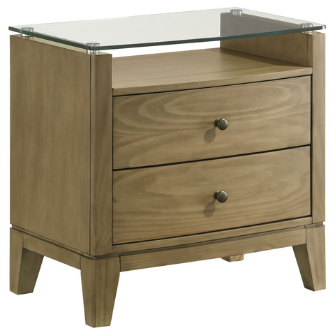 Fultonville 5-piece Queen Bedroom Set Natural PineNatural Pine
