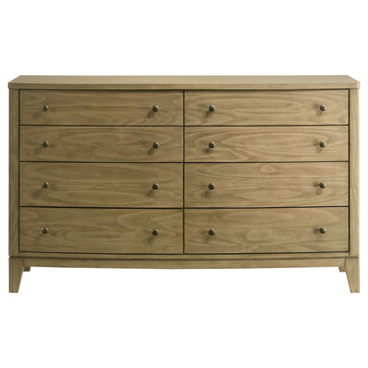 Fultonville 8-drawer Dresser Cabinet Natural PineNatural Pine