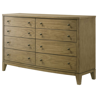 Fultonville 8-drawer Dresser Cabinet Natural PineNatural Pine