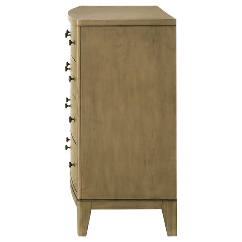 Fultonville 8-drawer Dresser Cabinet Natural PineNatural Pine