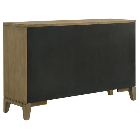Fultonville 8-drawer Dresser Cabinet Natural PineNatural Pine