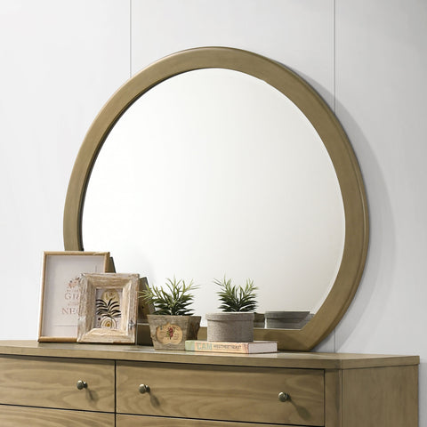 Fultonville Dresser Mirror Natural PineNatural Pine