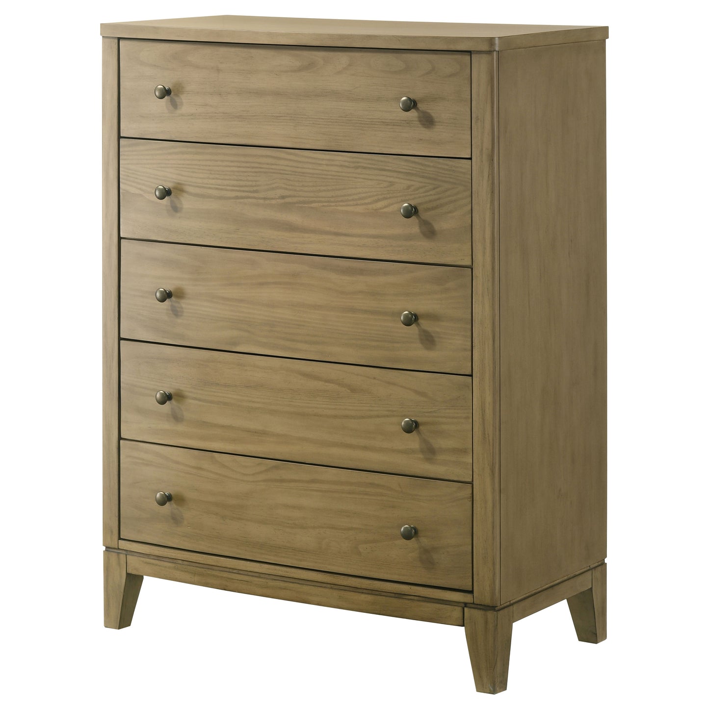 fultonville 5-drawer bedroom chest of drawers natural pinenatural pine
