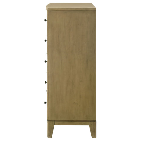 Fultonville 5-drawer Bedroom Chest of Drawers Natural PineNatural Pine