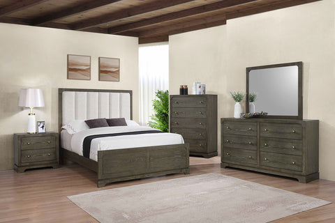 Lucien Park 5-piece Eastern King Bedroom Set Dark Cocoa