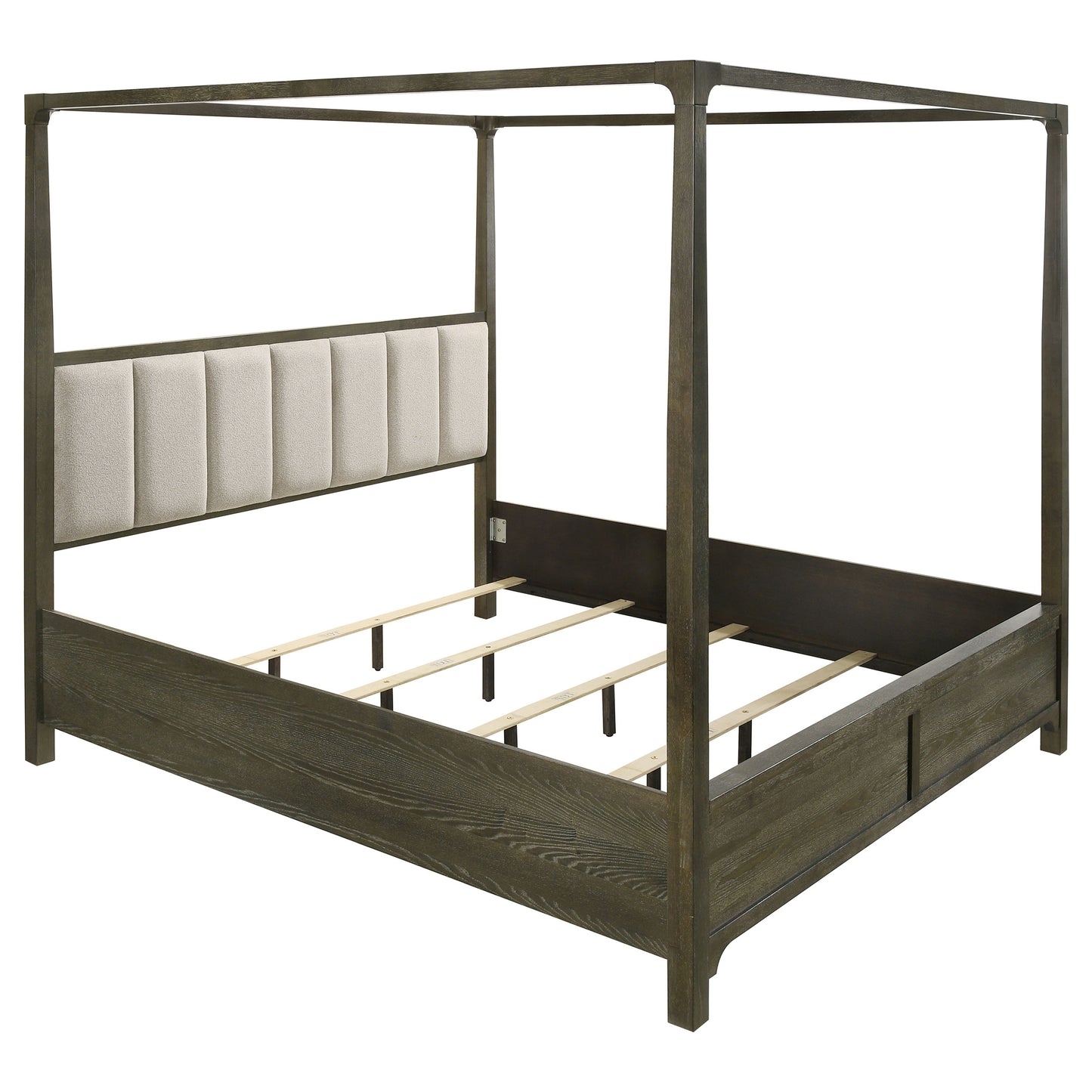 marjorie park eastern king canopy bed dark cocoadark cocoa