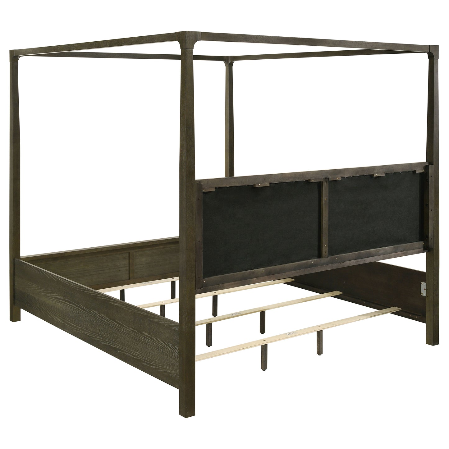 marjorie park eastern king canopy bed dark cocoadark cocoa