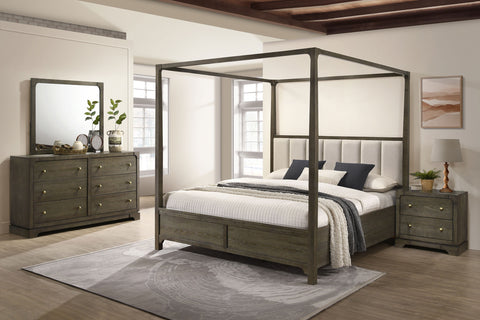 Marjorie Park 4-piece Queen Bedroom Set Dark CocoaDark Cocoa