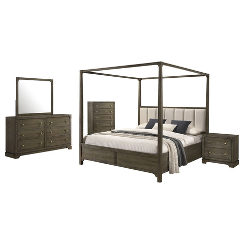 Marjorie Park 5-piece Queen Bedroom Set Dark CocoaDark Cocoa