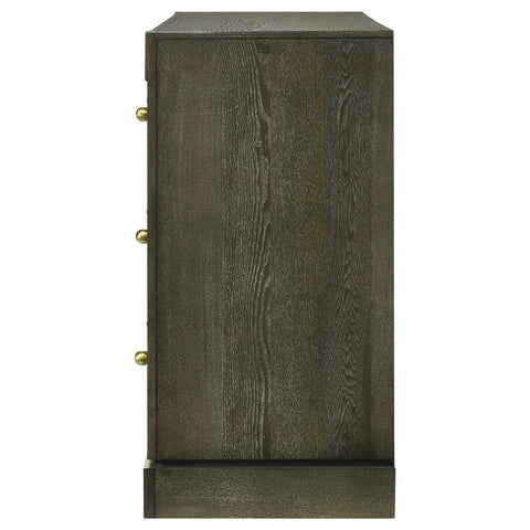 Marjorie Park 6-drawer Dresser Cabinet Dark CocoaDark Cocoa