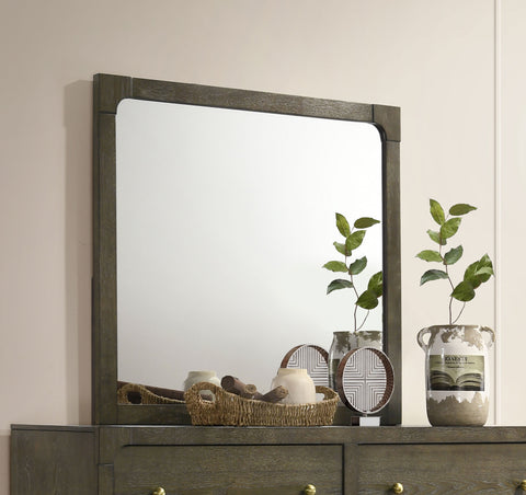 Marjorie Park Dresser Mirror Dark CocoaDark Cocoa