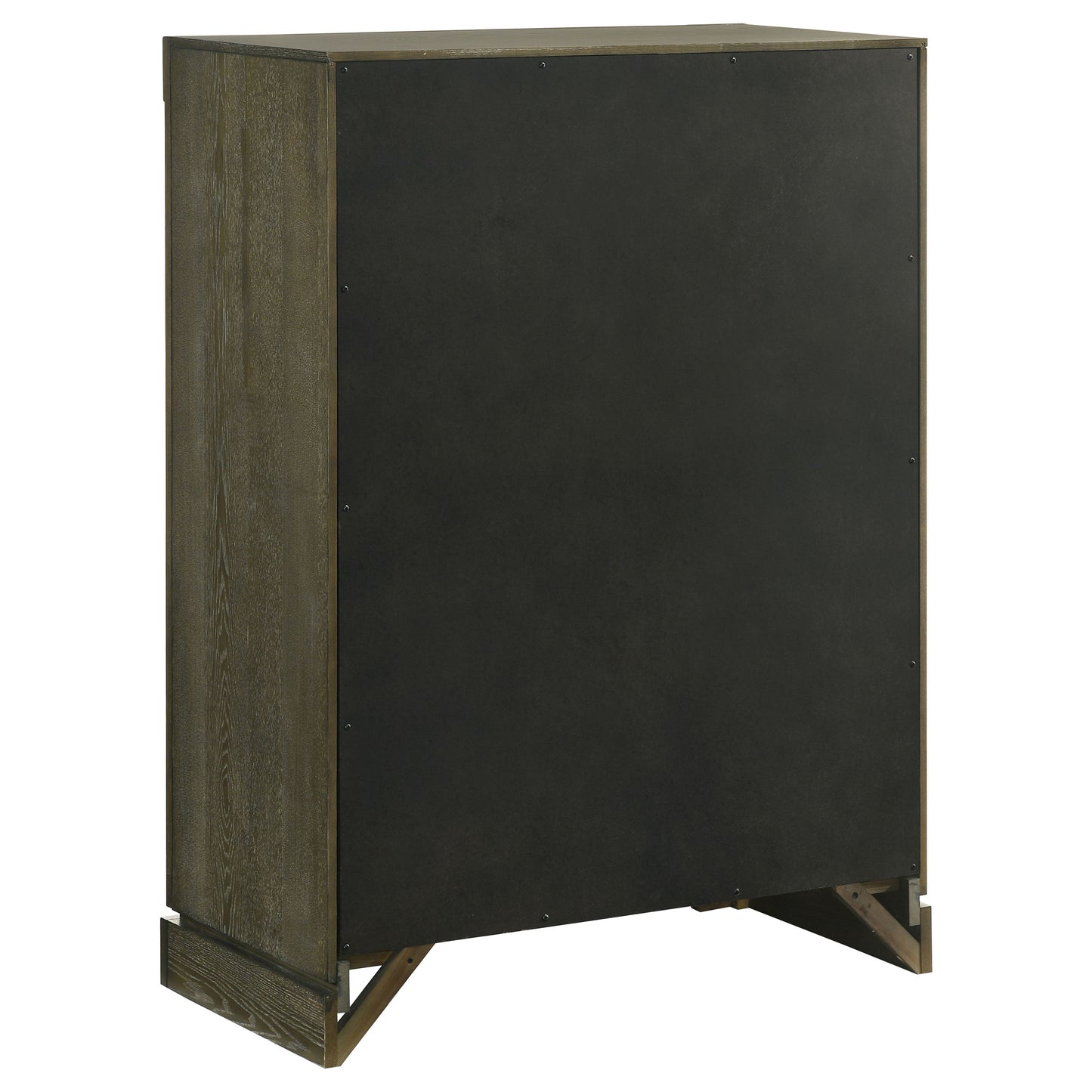 marjorie park 5-drawer bedroom chest of drawers dark cocoadark cocoa