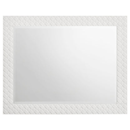 Foster Dresser Mirror White High GlossWhite High Gloss