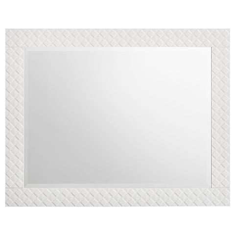 Foster Dresser Mirror White High GlossWhite High Gloss