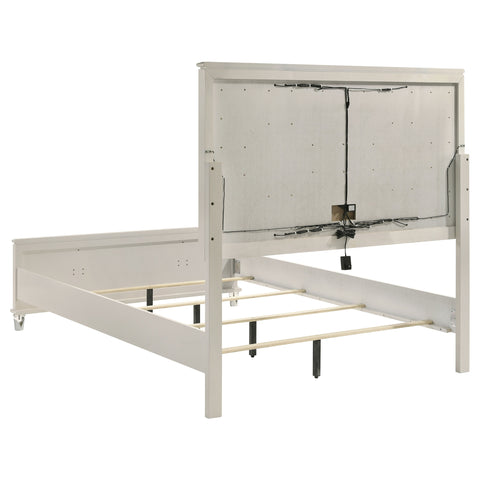 Vicente 5-piece Queen Bedroom Set Pearl WhitePearl White