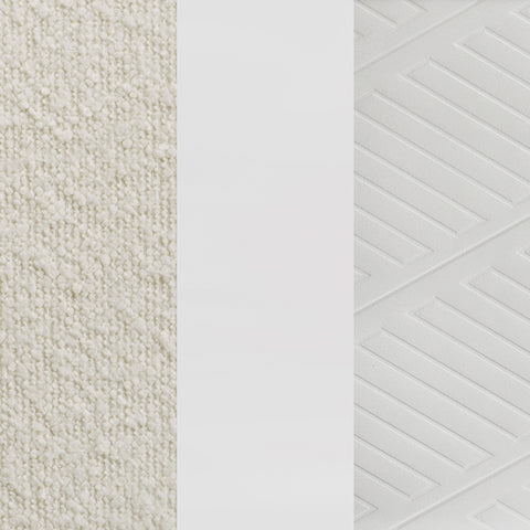 Browning 64-inch Eastern King Panel Bed LED Headboard WhiteWhite