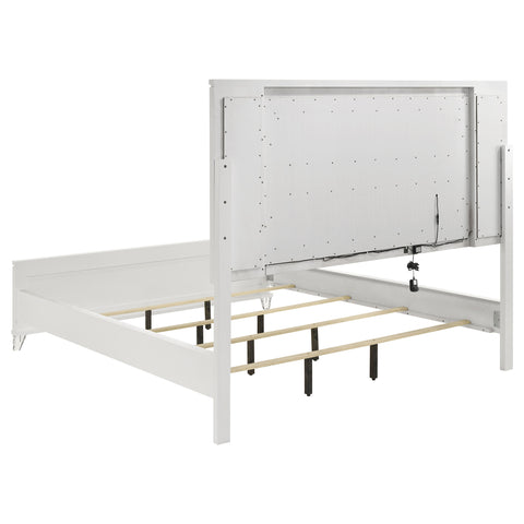 Browning 4-piece California King Bedroom Set WhiteWhite