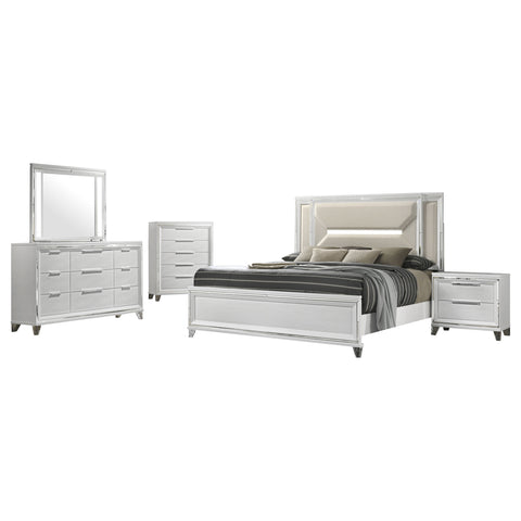 Browning 5-piece Queen Bedroom Set WhiteWhite