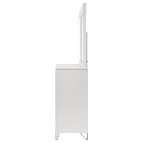 Browning 9-drawer Dresser and LED Mirror WhiteWhite