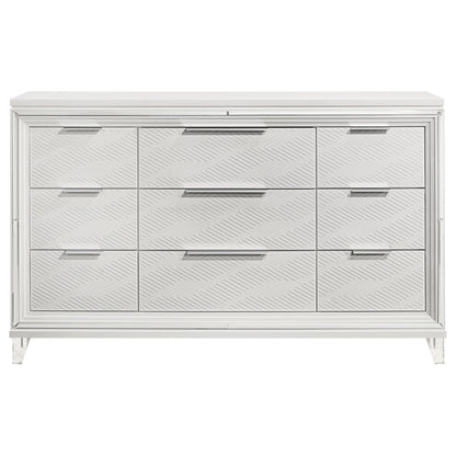 Browning 9-drawer Dresser Cabinet WhiteWhite