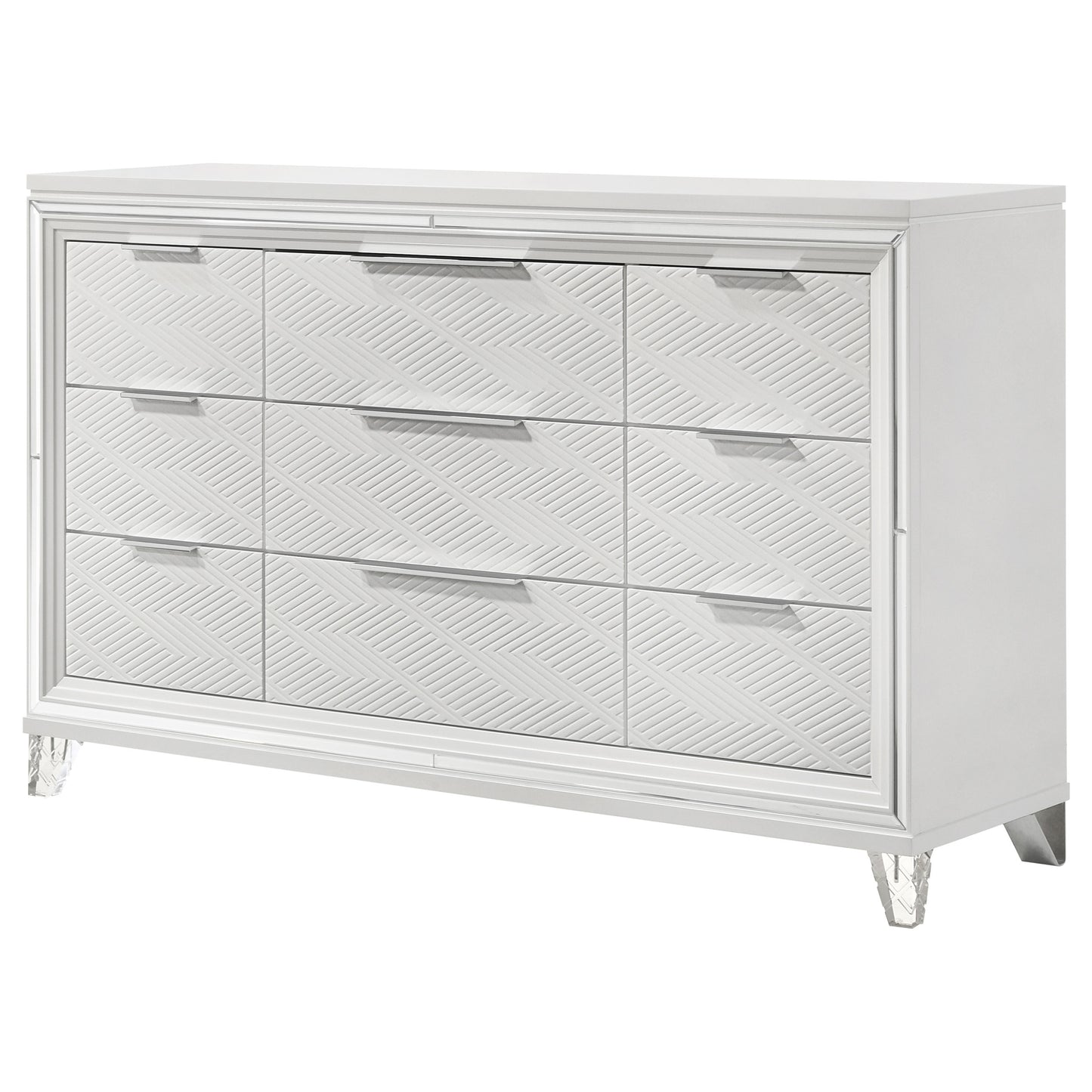 browning 9-drawer dresser cabinet whitewhite