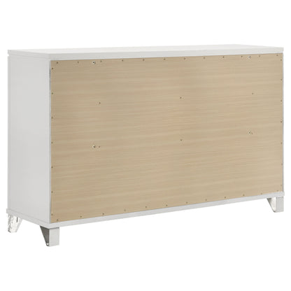 Browning 9-drawer Dresser Cabinet WhiteWhite
