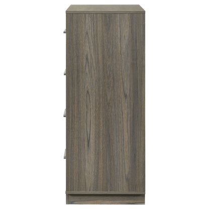 Keese 4-drawer Chest of Drawers Grey OakGrey Oak/Almond