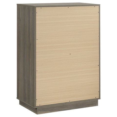 Keese 4-drawer Chest of Drawers Grey OakGrey Oak/Almond