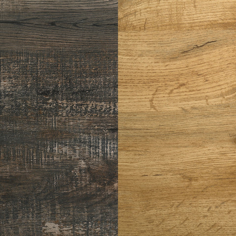 Sedona 52-inch Twin Panel Bed Natural PineWeathered Brown / Natural Pine